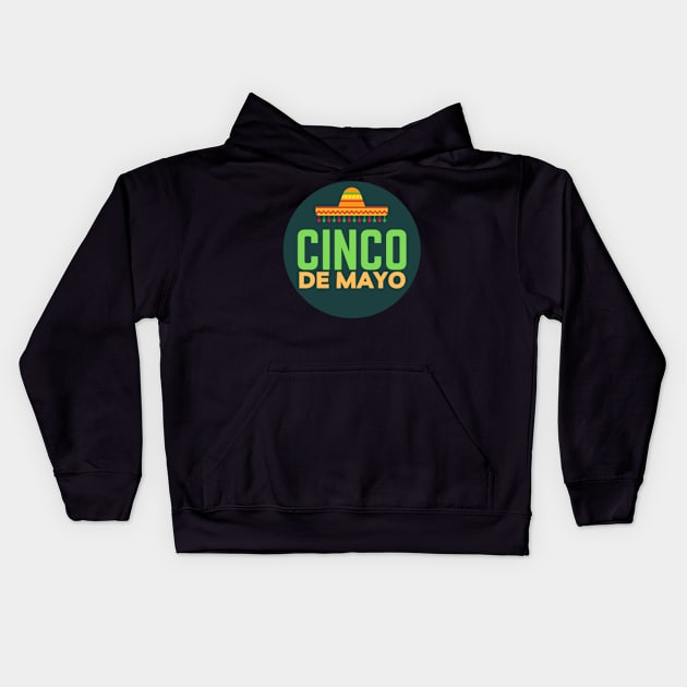 Cinco de Mayo - (Exclusive 2022 Model TShirt) Kids Hoodie by Magnus28